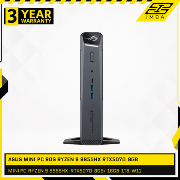 ASUS MINI PC ROG RYZEN 9 9955HX RTX5070 8GB/ 16GB 1TB W11