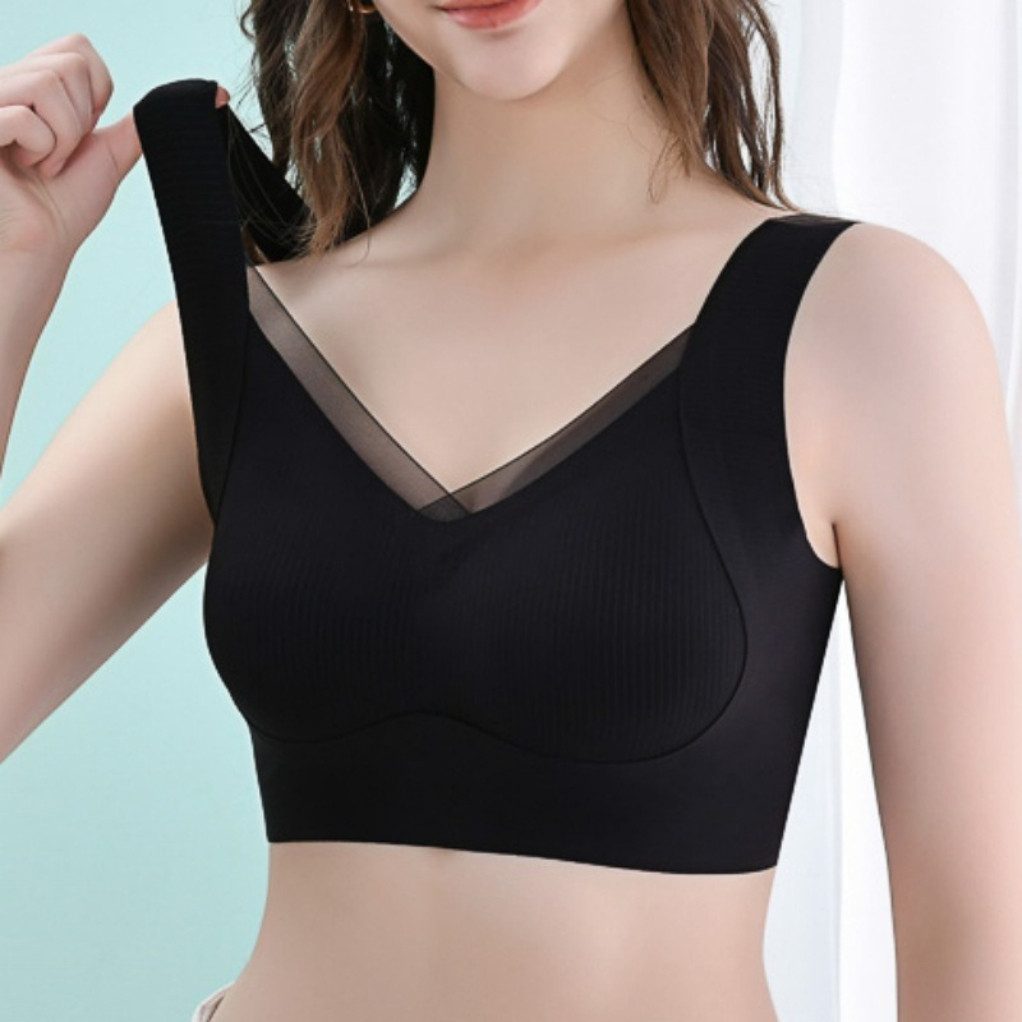 (Brakita) H32 Bra Wanita Seamless Gaya Sport /Dalaman Wanita / Bahan Import /Bra Yoga