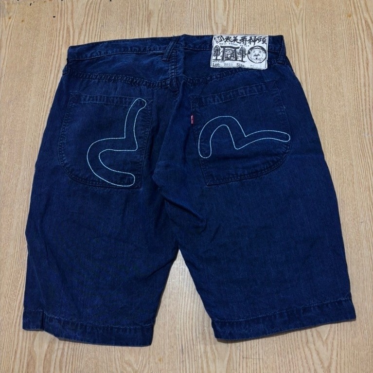 celana pendek denim cd0723 yamane evisu Size 36 lp94 P50 ol25