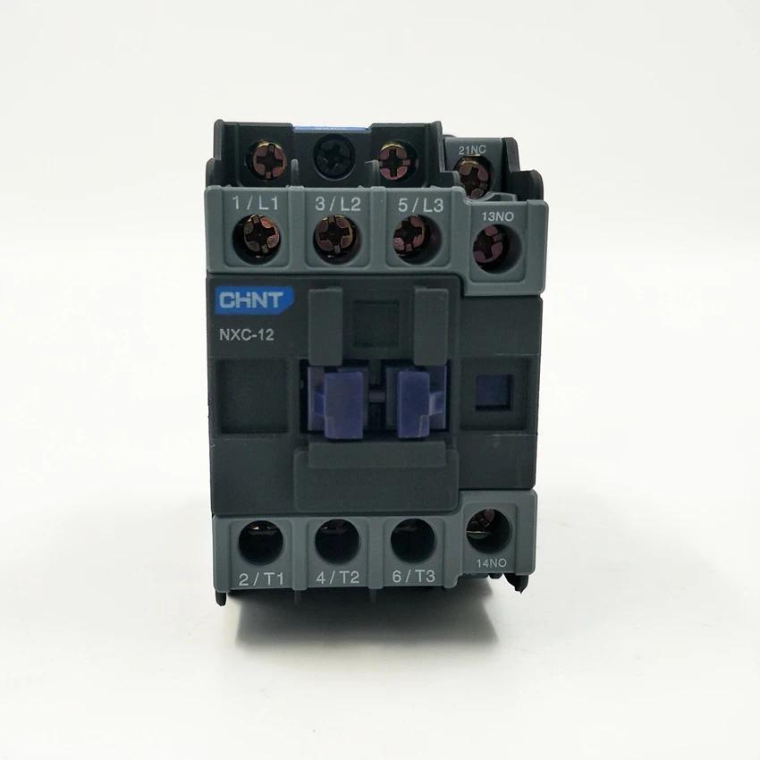 CHINT NXC-12 1NO+1NC AC Contactor  50Hz 12A  Coil Voltage 380V  220V  110V 36V 24V AC Contactor Repl