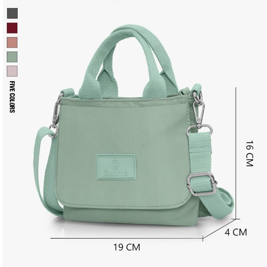 GUDIKA Bags 5187 - Tas Wanita Branded Waterproof Original Import 2025 - Tas Kekinian Korea Style