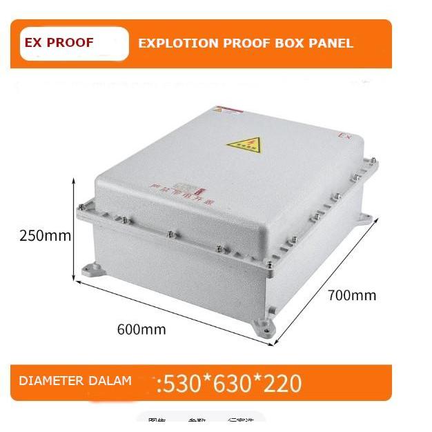 Explosion proof Junction box panel 600mm x 800mm x 250mm / explosion-proof distribution box 60cm x 8