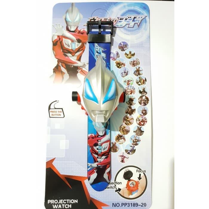Jam Tangan Proyeksi Kepala Besar Motif Ultraman / Jam kepala ultraman - ultraman