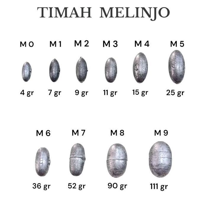 Best Seller TIMAH PANCING MODEL MELINJO (PER 1/2KG) - Melinjo 3