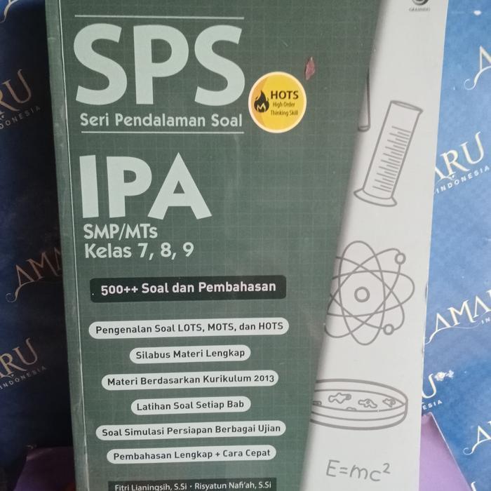 ORIGINAL SPS SERI PENDALAMAN SOAL IPA SMP MTS KELAS 7 8 9