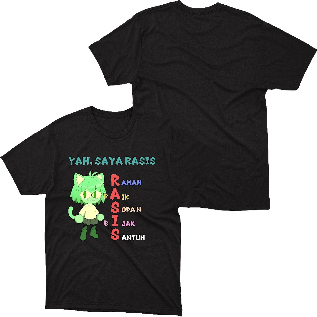 Kaos Meme - Stiker WA - Kaos Lucu - Unisex Pria Wanita