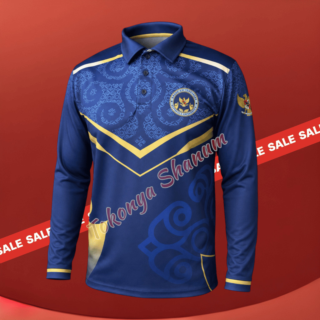 JERSEY KAOS MBG SPPG - Baju Berkerah SPPG - BAJU KERAH SPPG - BAJU SPPG PANJANG