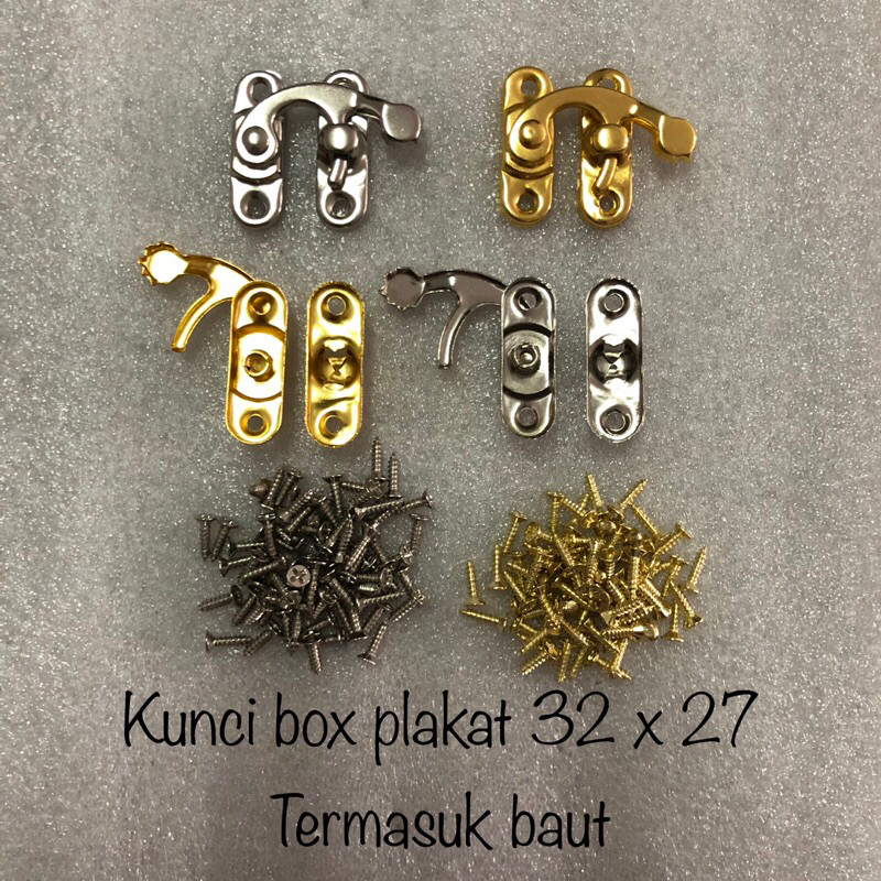 DaniCV Kunci Box / Kunci Box Plakat Per 100 Pcs