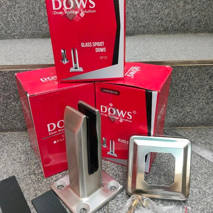 Spigot, Glass spigot, Kaki partisi kaca