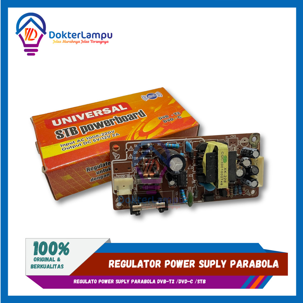 Regulator Power Suply Parabola DVB-T2 /DVD-C /STB