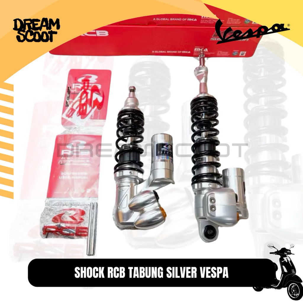 Shock RCB Silver Vespa Matic Vespa Sprint Vespa Primavera Shock Vespa Shock RCB Vespa Matic