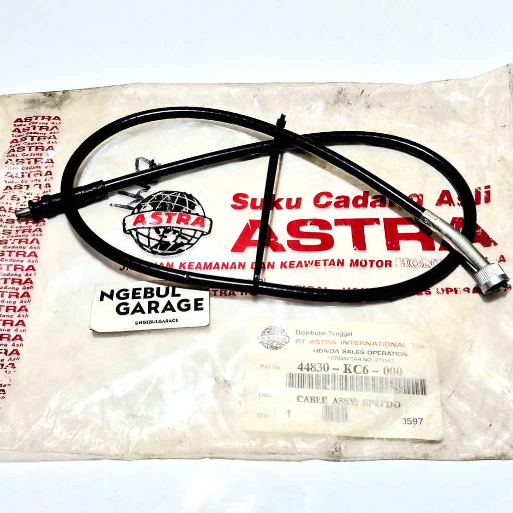 Kabel Spido GL PRO GL MAX Spidometer HONDA ORI 44830 KC6 000 ASTRA