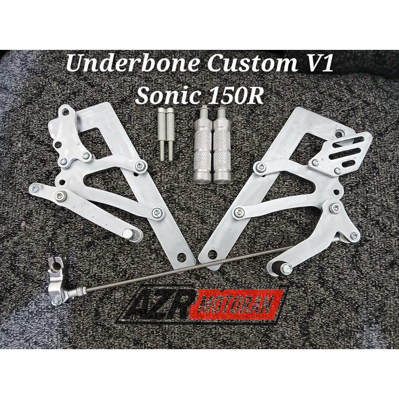 Underbone Custom sonic 150R footstep underbone sonic bukan bpro