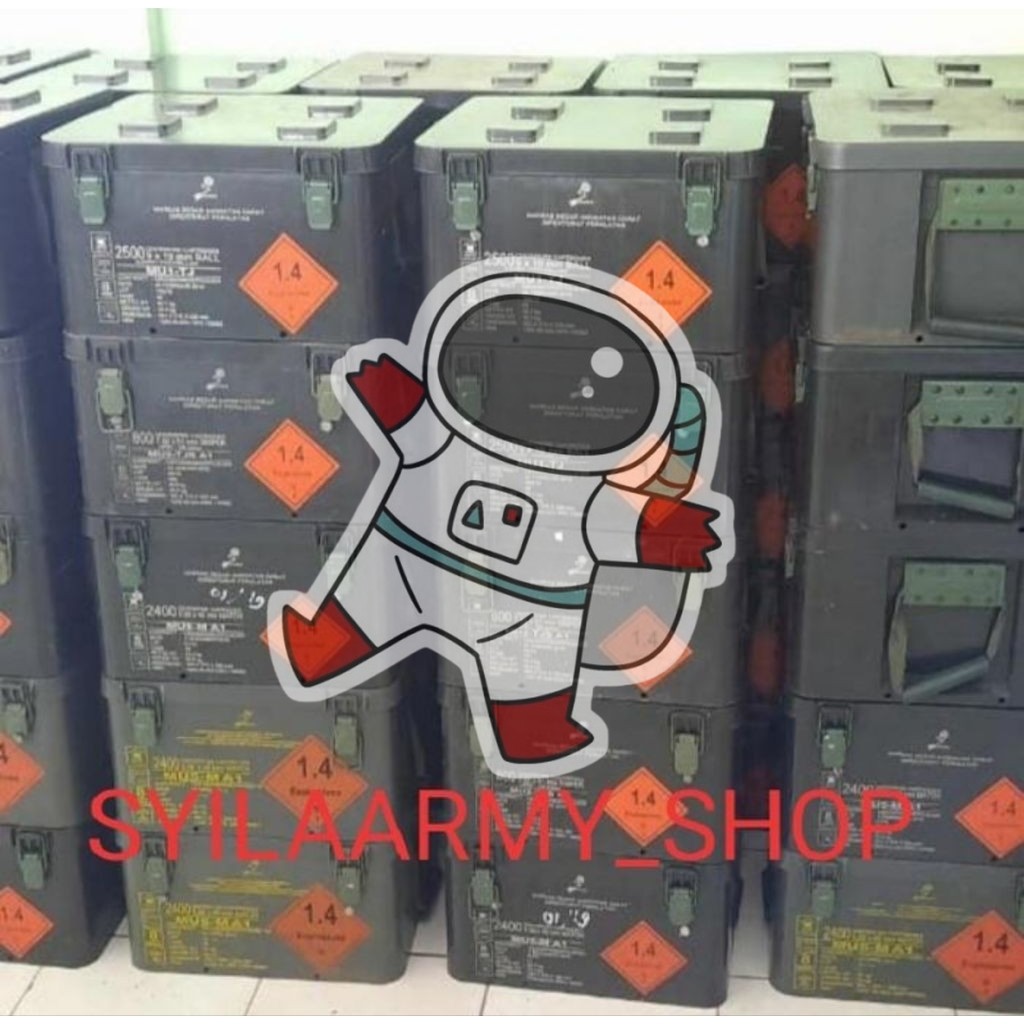 KOTAK BOK BEKAS PELURU PINDAD,BOK BEKAS PELURU,BOK PINDAD PLASTI