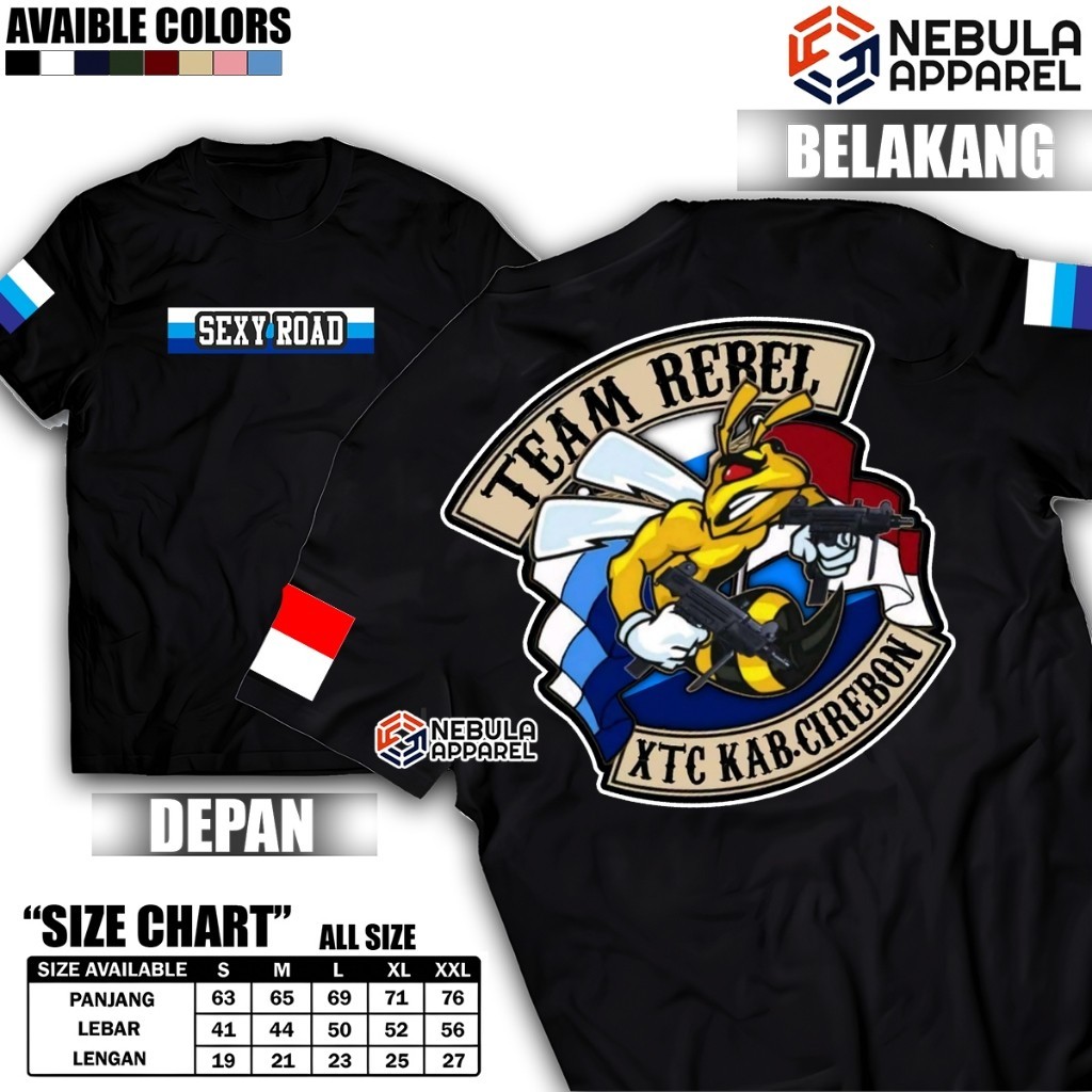 RAN STORE - [COD] KAOS TERBARU - Kaos XTC terbaru 2023 - T-shirt XTC Sexy road - Baju XTC Indonesia 