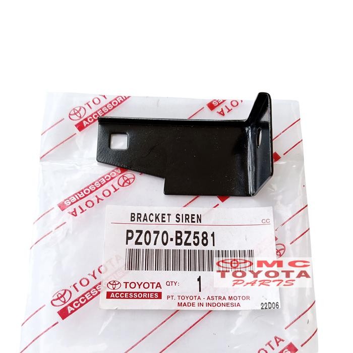 Bracket Sirene Toa Alarm Original Avanza Xenia 2011-2015 Ori PZ070-BZ581 Braket Sirene Toa Breket Si