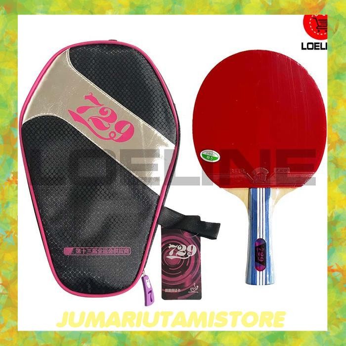 Bad Bat Bet Ping Pong Tenis Meja 729 Model SP-7282B Asli Original