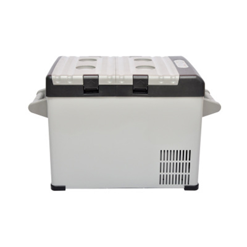 42L Car Portable Freezer Mini Fridge Compressor Box Fridge Insulin Ice Chamber 12/24V Dual-Use Mini 