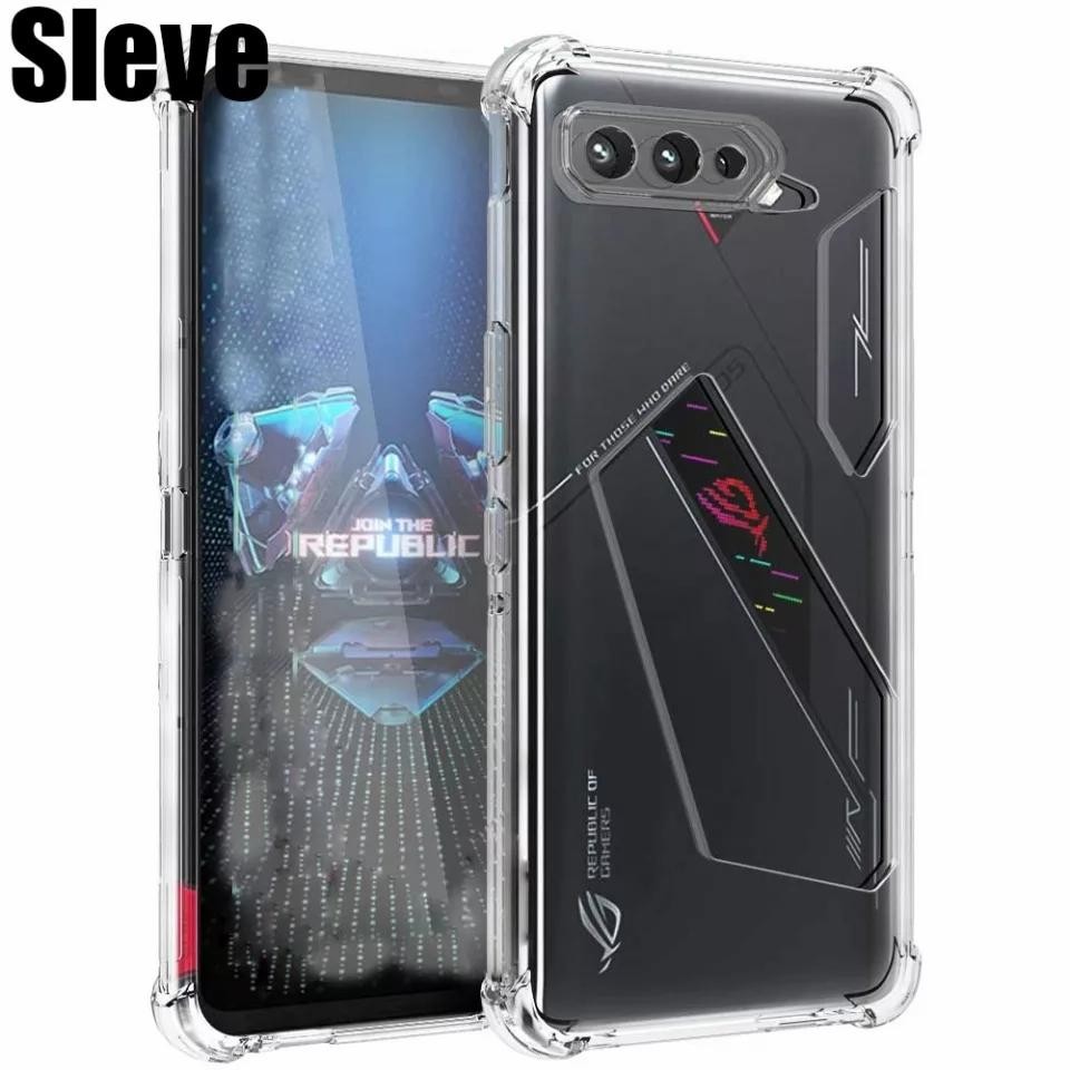CASE ASUS ROG PHONE 5 ROG 5 SOFTCASE ANTICRACK AIRBAG CASING TRANSPARANT ANTI SHOCK