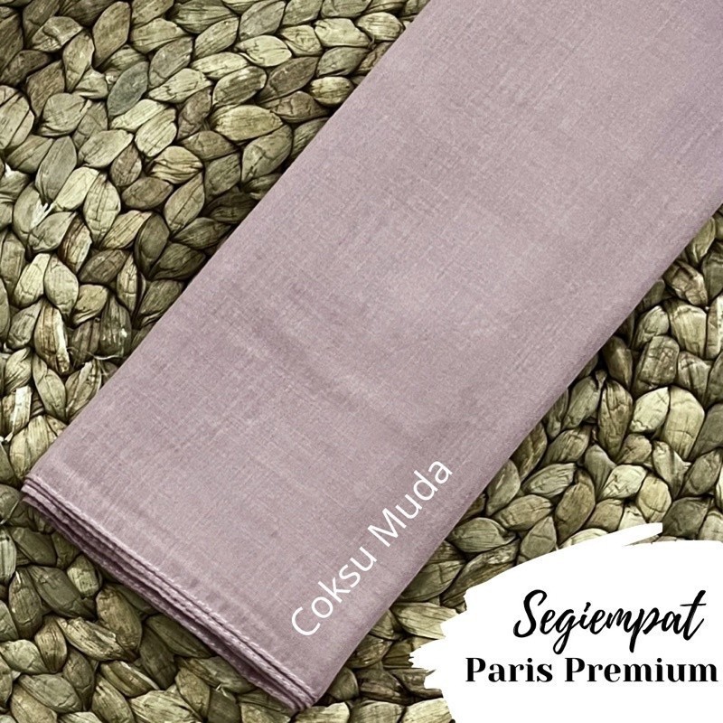 Kerudung Segi 4 Paris Premium Anti Letoy Warna Cream