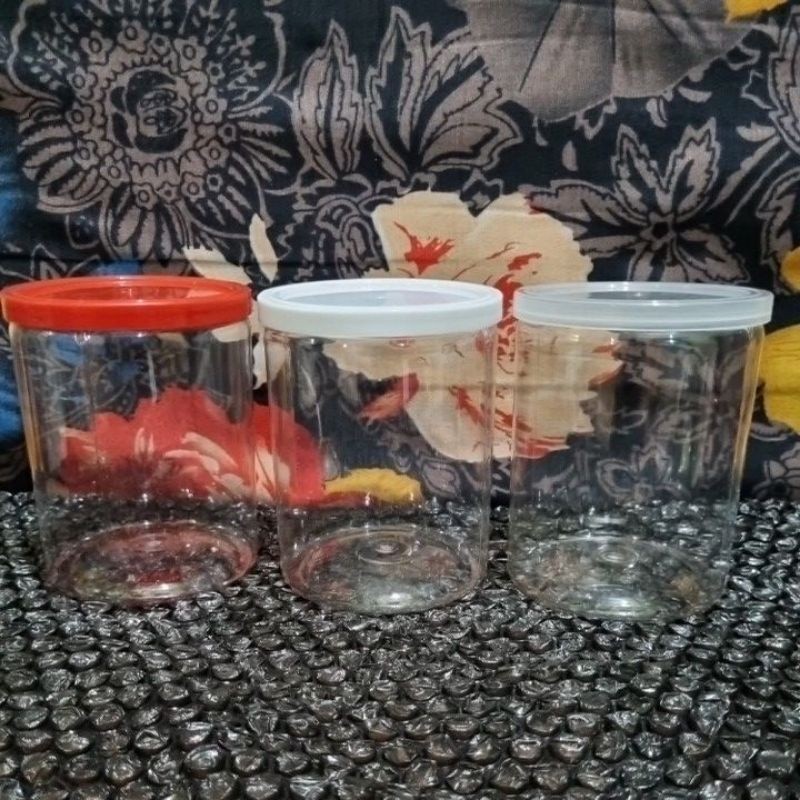 Toples fox 500ml/Toples kue/Toples tabung isi 6 pcs