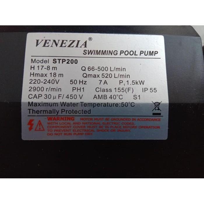 VENEZIA STP 200 - 2 HP POMPA KOLAM RENANG