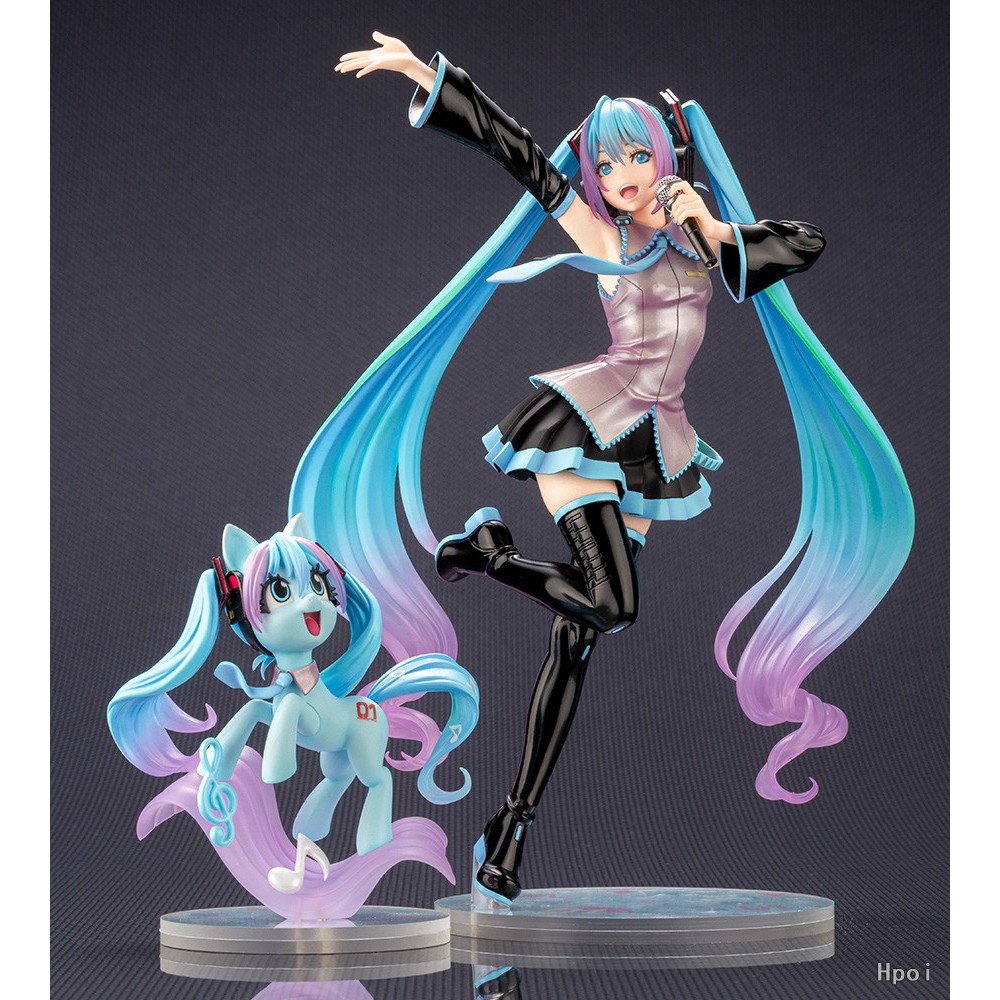 My Little Pony Bishoujo Statue Princess Luna Fluttershy Anime PVC Action Figure Toy Hatsune Miku Fig