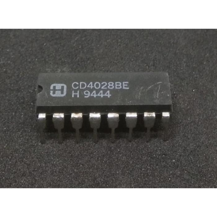 IC CD4028BE CD4028 BE BCD-To-Decimal Decoder ...ELEKTRO