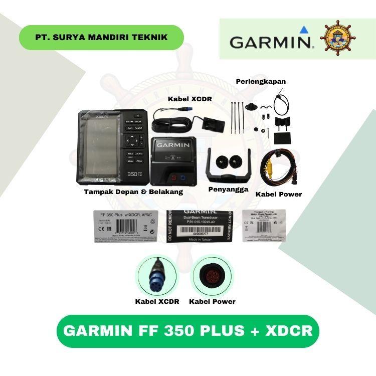 GPS FF350 PLUS + XDCR FISH FINDER GARMIN
