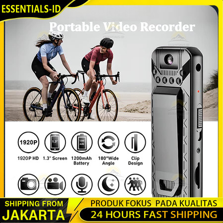 WIFI Kamera CCTV HD 1080P/2K 180 Mini WIFI Camcorder Body Cam wifi untuk Kamera dasbor motor