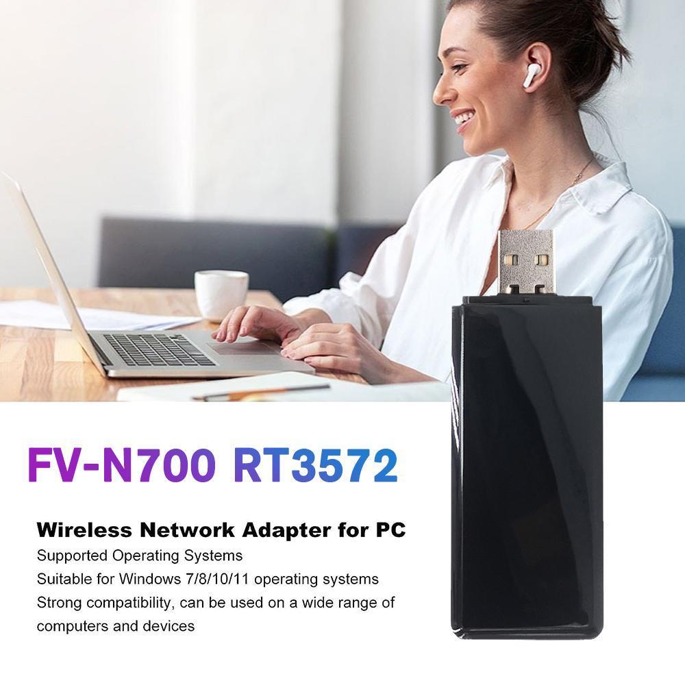 FV-N700 RT3572 2.4G/5G Dual-band USB Wireless Card for Samsung TV WIS09ABGN USB WiFi Adapter Wireles