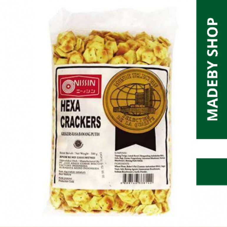 NISSIN HEXA CRACKERS 500 GRAM