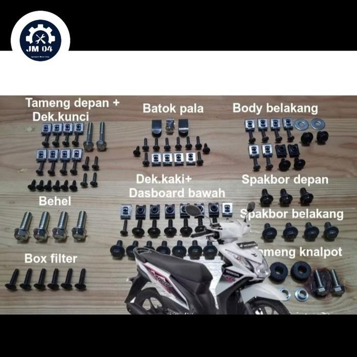 BAUD FULL BODY MOTOR HONDA BEAT FI LAMA 2013-2016 - Full set