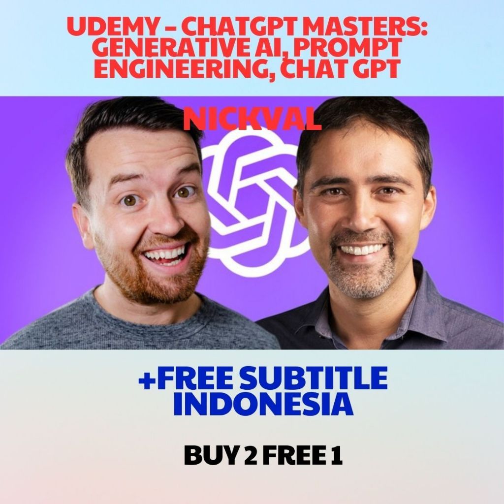 Udemy – ChatGPT Masters: Generative AI, Prompt Engineering, Chat GPT