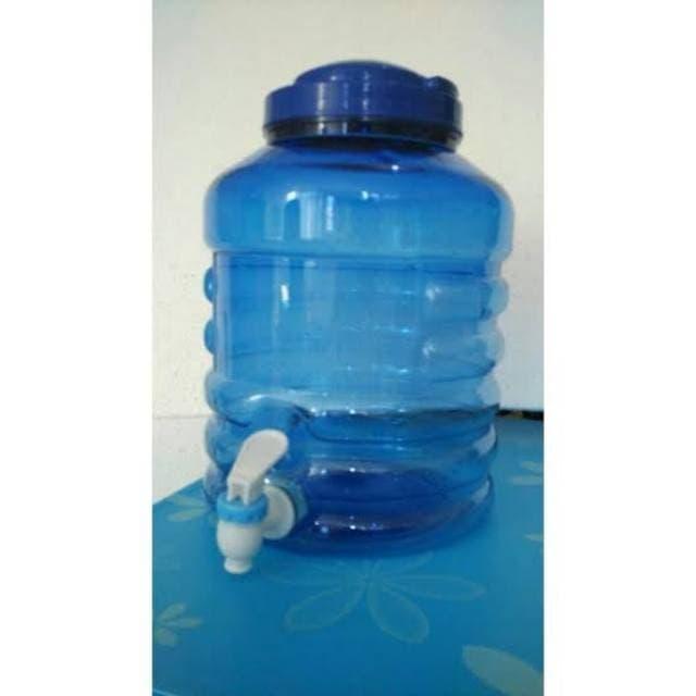 Galon Pet 6 Liter Galon Kran Dispenser Tempat Air Minum Galon Air