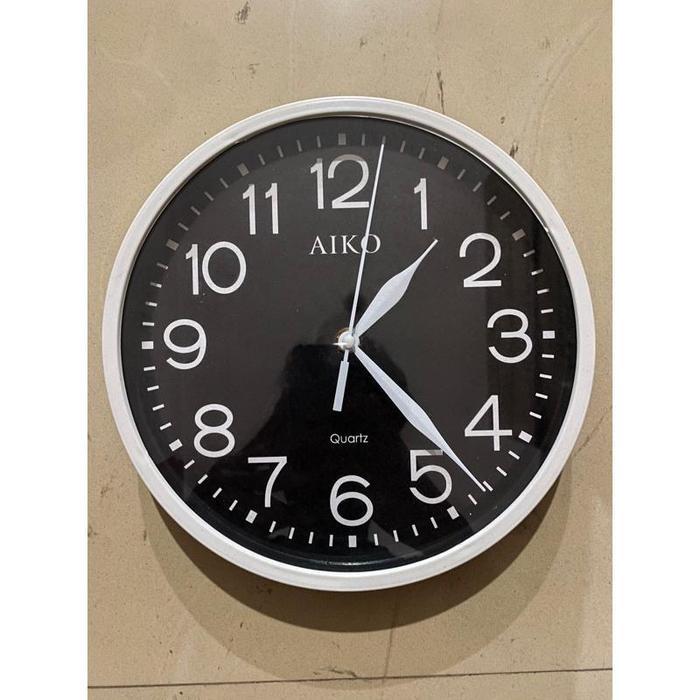Jam Dinding aiko / jam dinding murah /  Jam dinding Diameter 23cm - Jam dinding aiko
