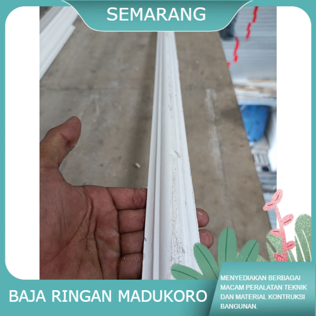 LIST GIPSUM 4CM 2METER MOULDING BDG 48