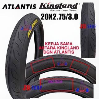 BAN LUAR SEPEDA 18 20 X 3.0 30 3.00 KENDA BAN SEPEDA JUMBO BMX FAT BIKE 18X3.0 20X3.0 - ATLANTIS 20X