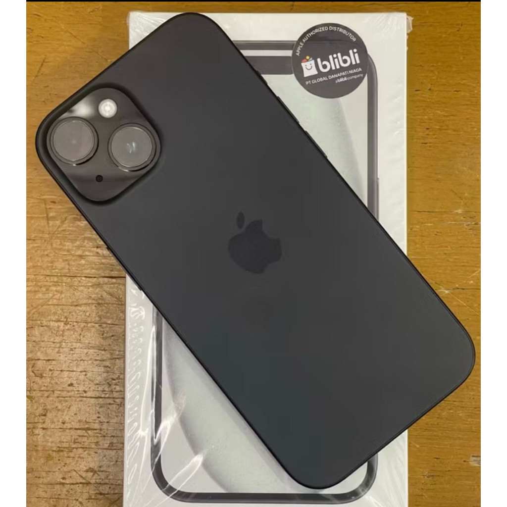 Hp Second iPhone 15 128GB BliBli Fullset Garansi