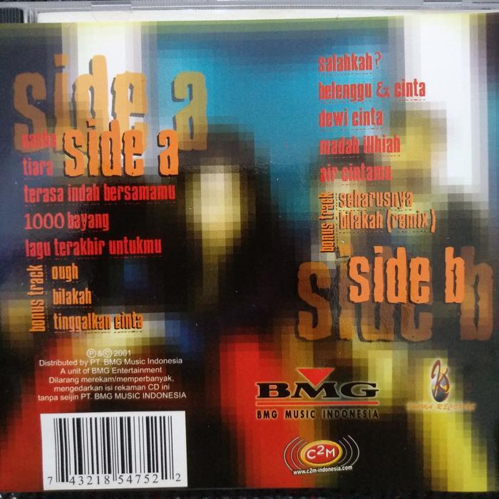 CD ada band - tiara. baim dewa19 ahmad band kahitna kla project arwana