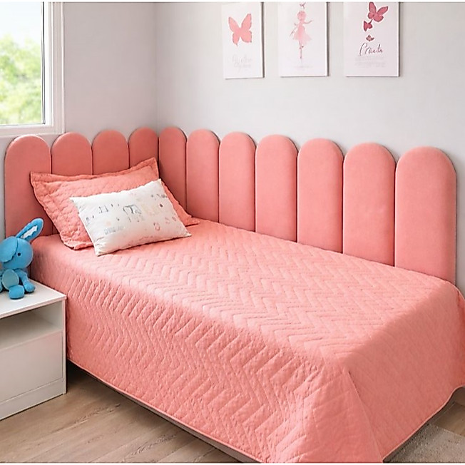 Headboard Tempel Kain Premium Sandaran Kasur Anak