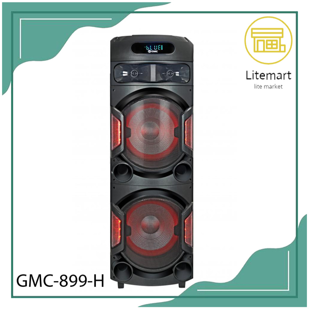 GMC SPEAKER PORTABLE 12" GMC-899 H