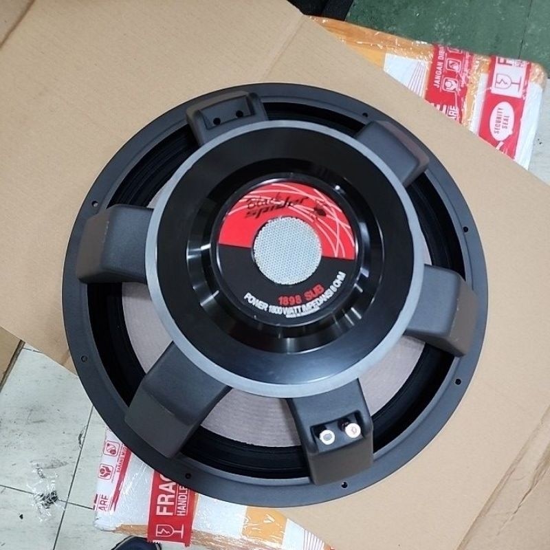 Ready Stok - (FREE PETI KAYU ) Speaker SUBWOFER 18 inch BS1898 SUB Black Spider BS 1898 SUB - High P