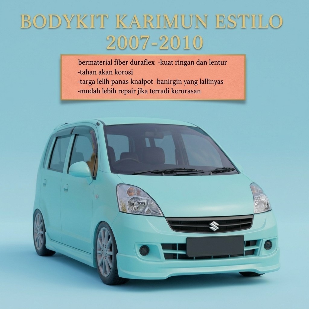bodykit karimun estilo 2007 -2010  bodikit karimun estilo body kit karimun estilo GRADE-A+