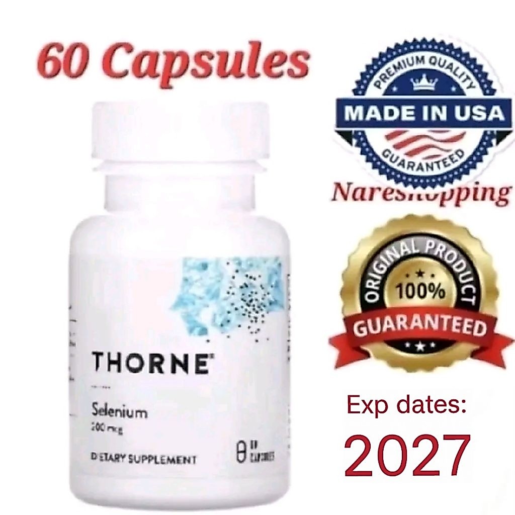 3Nare TH Thorn Research Selenium 200 mcg 60 Capsules Liver/Detox Thyroid
