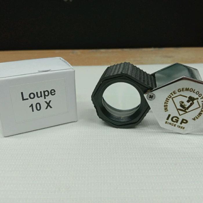 Loupe 10x Triplet, loupe Pembesaran 10x