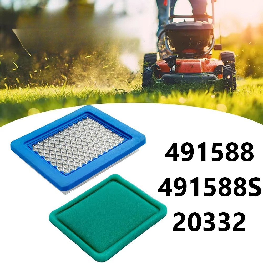 491588S Air Filtration Kit for Briggs and Stratton 491588 Toro 20332 Craftsman 3364 Premium Lawn Mow
