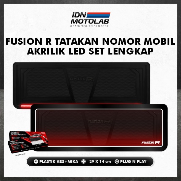 Plat Nomor Mobil LAMPU LED / Plat Mobil Premium / Plat Mobil Acrylic