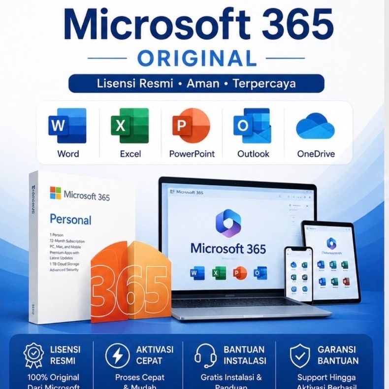 Microsoft Office 365 Original License for Windows