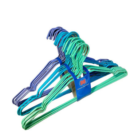 Hanger Kawat Warna Gantungan Baju Kawat Anti Slip dan anti karat Hanger Dewasa